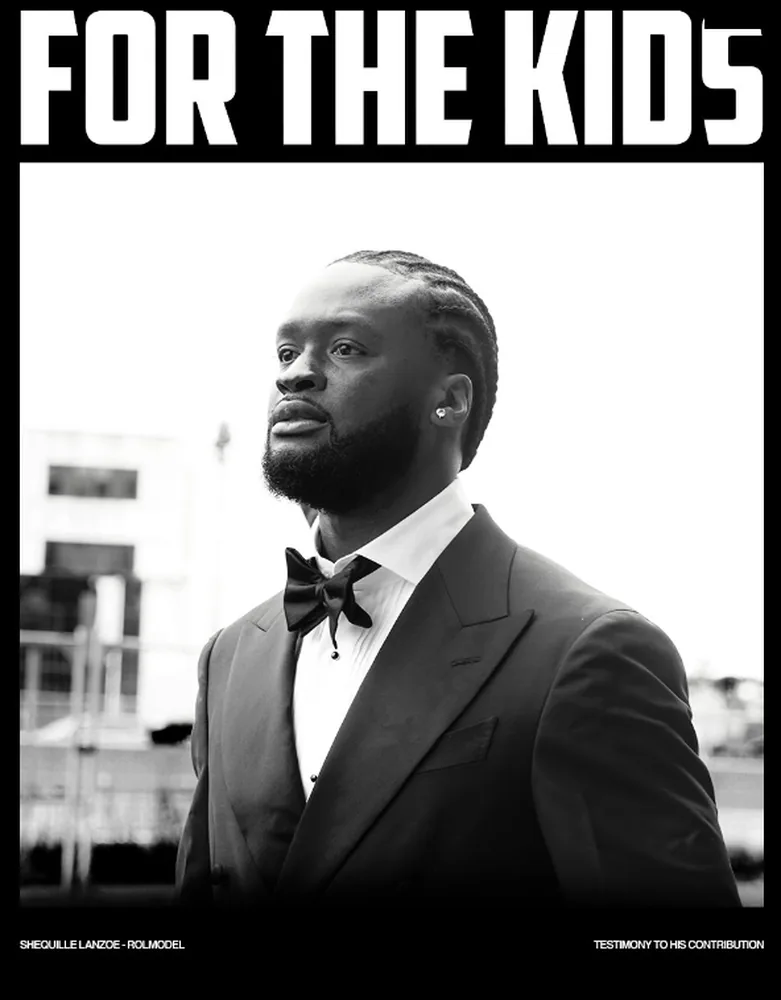 Poster "For the kids" — Shequille Lanzoe, rolmodel.
